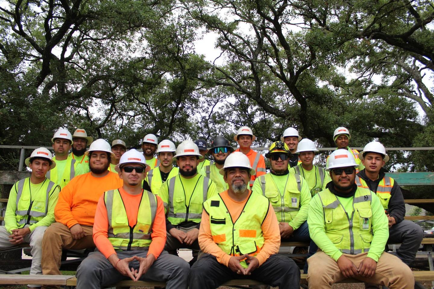 The One World Communications crew, the full roster that mobilizes for a storm call